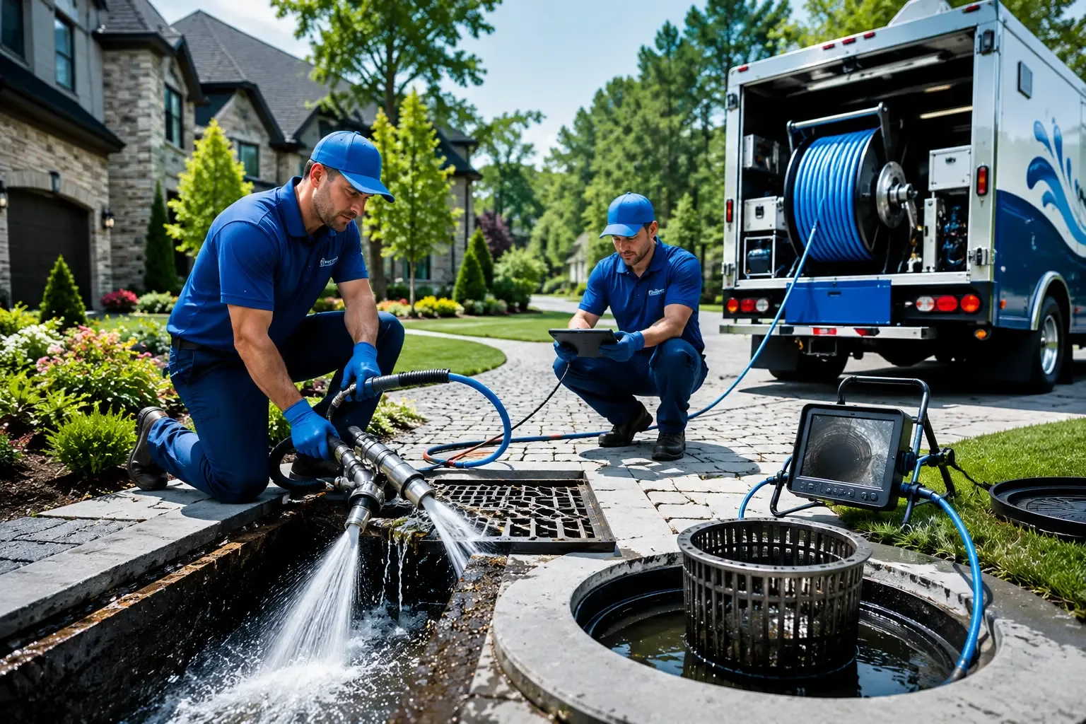 Local outdoor drain cleaning professionals in Hillsgrove, PA